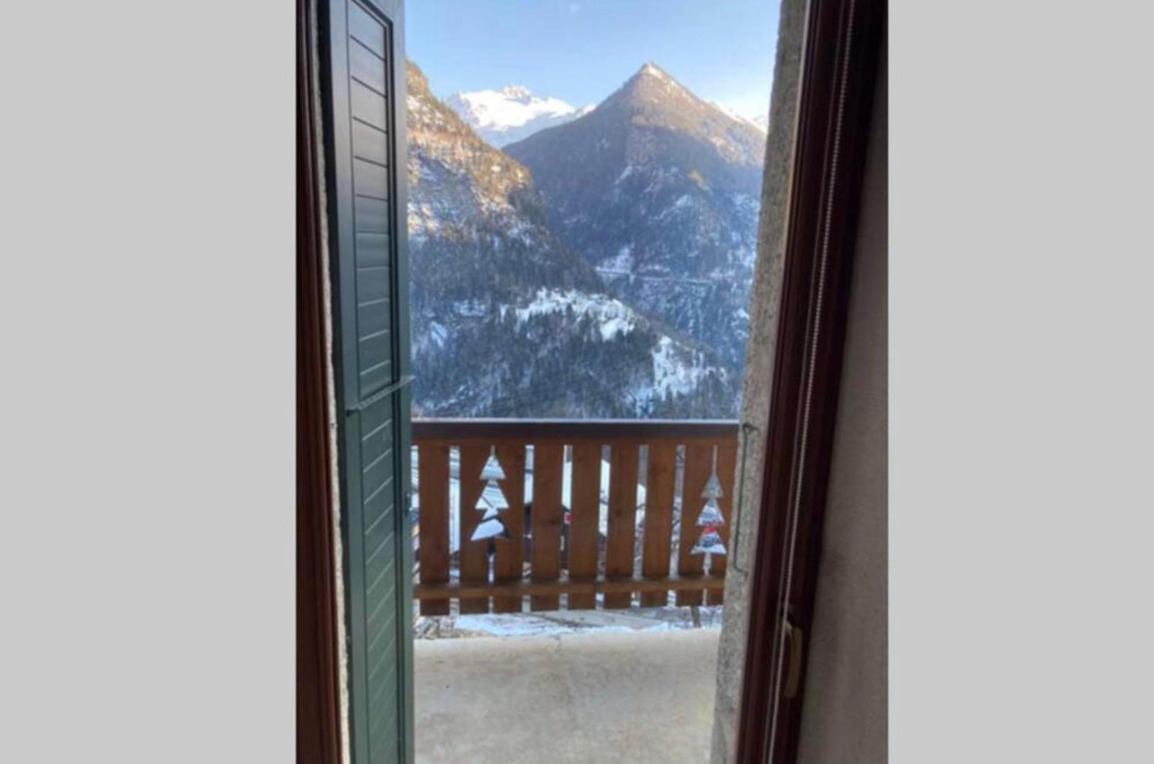 Bel Appartement 2.5 Pieces Avec Balcon, Magnifique Vue Sur Le Glacier Des Grands Finhaut Экстерьер фото